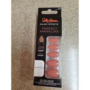 Sally Hansen Salon Effects Perfect Manicure Press on Nails Kit 24 Almond  Nails